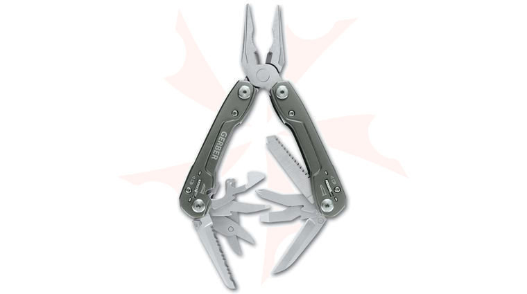 Gerber Resolve Titanium Gray Multi-Plier Tool with Sheath