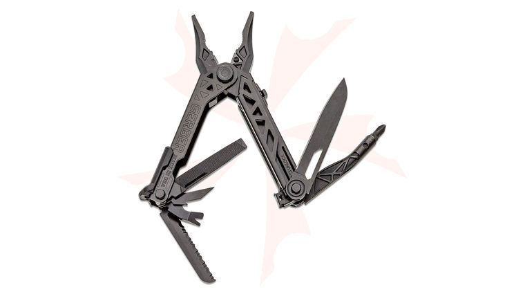 Gerber Center-Drive Black Multi-Tool with Bit Set, Tan MOLLE Compatible Sheath