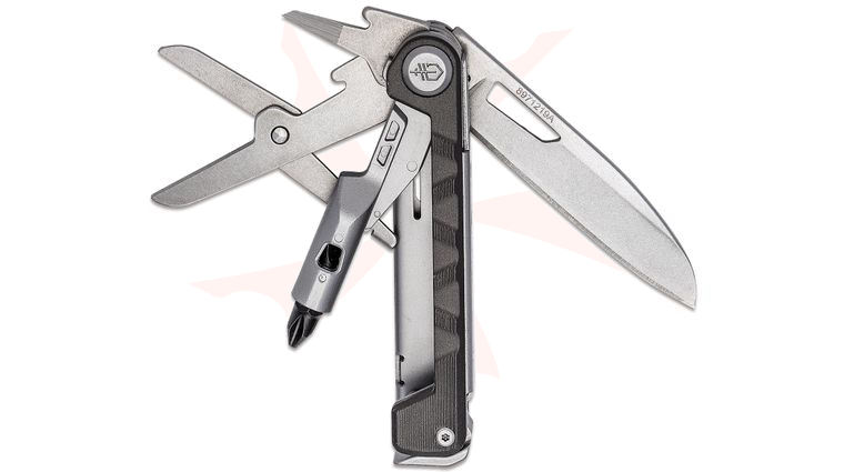 Gerber Armbar Drive Multi-Function Folding Knife 2.5 inch Plain Blade, Onyx Black Handle