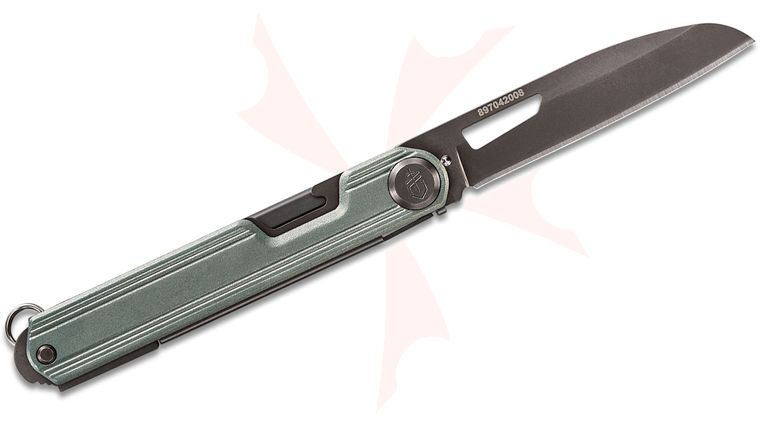 Gerber Armbar Slim Cut Multi-Function Folding Knife 2.5 inch Plain Blade, Baltic Haze Handle