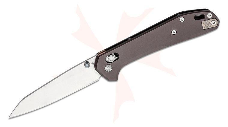 Gerber Reserve Savvy Pivot Lock Folding Knife 3.5 inch CPM-20CV Satin Wharncliffe Blade, Gray Aluminum Handles