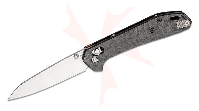 Gerber Reserve Savvy Pivot Lock Folding Knife 3.5 inch CPM-20CV Satin Wharncliffe Blade, Carbon Fiber Handles