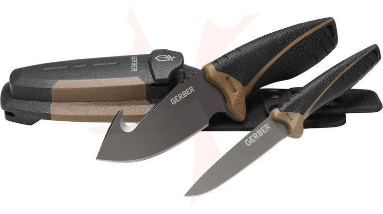 Gerber Myth Field Dress Kit, Plastic Sheath, Carbide Sharpener