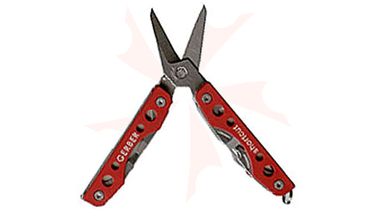 Gerber Shortcut Mini - Scissors Multi Tool - Hawk Trail Red