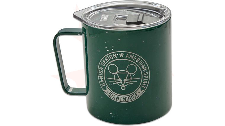GiantMouse Green Speckled MiiR Camp Mug/Cup