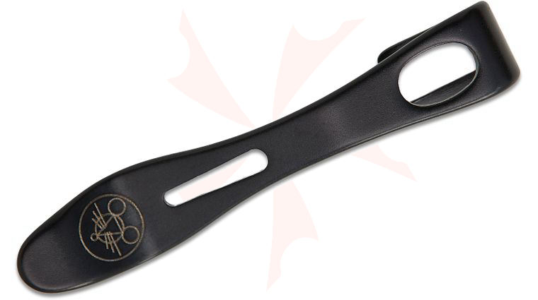 GiantMouse Black PVD Titanium Deep Carry Clip