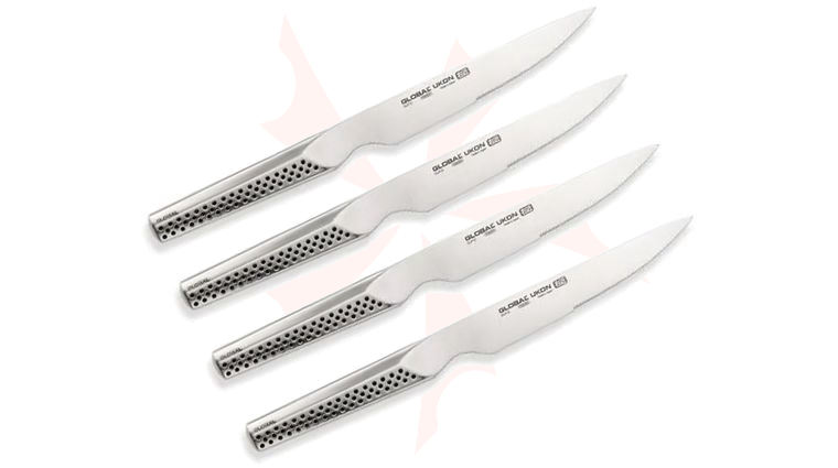 Global GUF-31/4 UKON Forged 4-Piece Steak Set