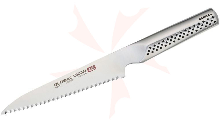 Global GUS-22 UKON 6 inch Serrated Utility Knife