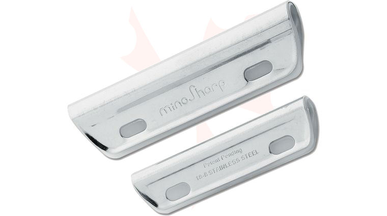 Global 463 MinoSharp Knife Sharpening Guide Rail with Plastic Liners