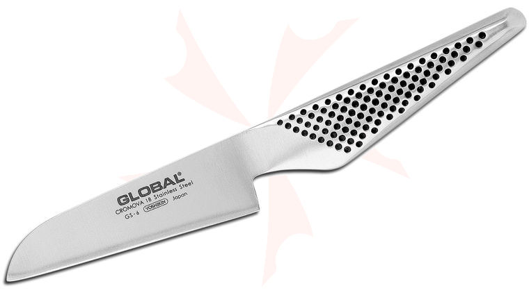 Global GS-6 Kitchen 4 inch Paring, Straight Knife