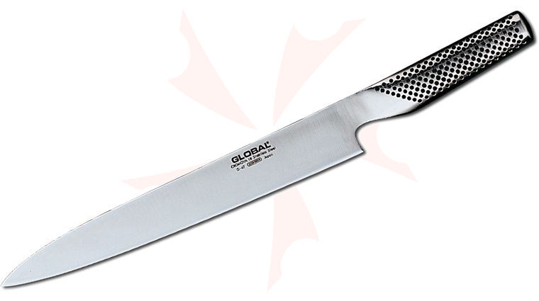 Global G-47 Classic 10 inch Two Sided Sashimi Slicer Knife