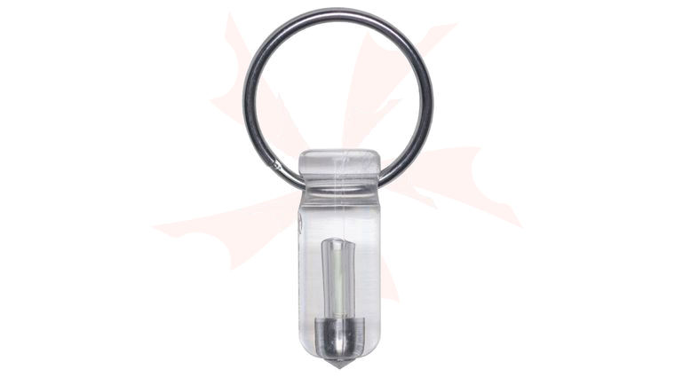 Glow Rhino The Spark Glow Fob, Green Tritium, Keychain Ring