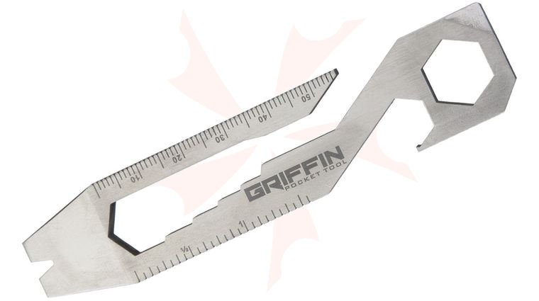 Griffin Mini Pocket Tool XL Metric, Stainless Steel