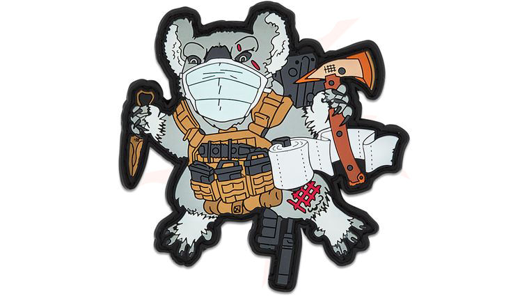 Halfbreed Blades C-19 Drop Bear Morale Patch 2021
