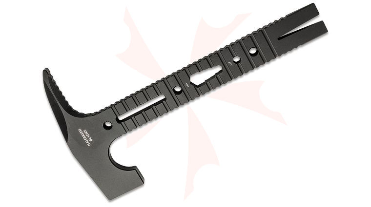 Halfbreed Blades Incident Response Tool 10.23 inch Overall, Unsharpened Hammer Head, D2 Black Teflon, No Sheath