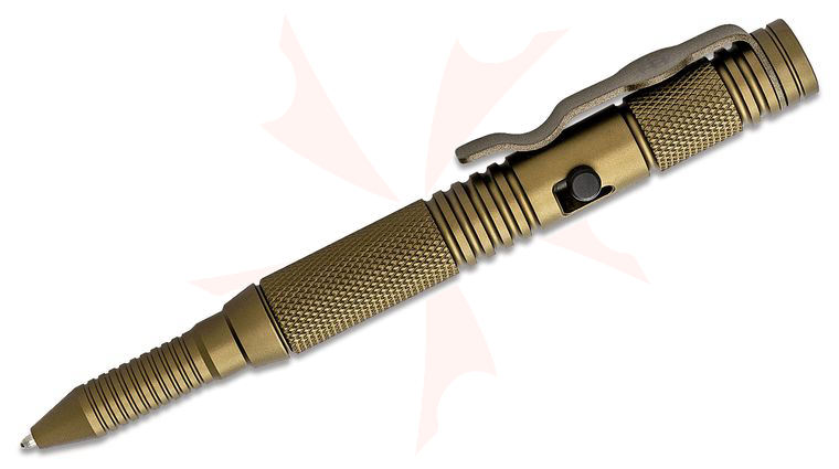 Halfbreed Blades Tactical Bolt Pen, Ranger Green, 5.98 inch Overall