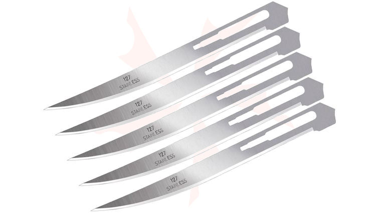 Havalon Box of 5 Baracuta Replacement #127XT Blades 