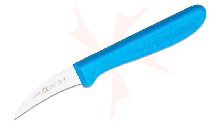 Zwilling J.A. Henckels TWIN Master 2.25 inch Bird's Beak Peeling Knife, Blue Zytel Handle