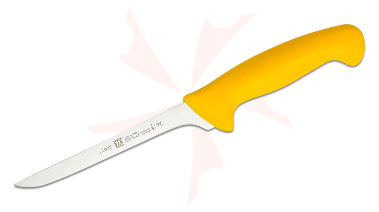 Zwilling J.A. Henckels TWIN Master 6.5 inch Flexible Boning Knife, Yellow Zytel Handle