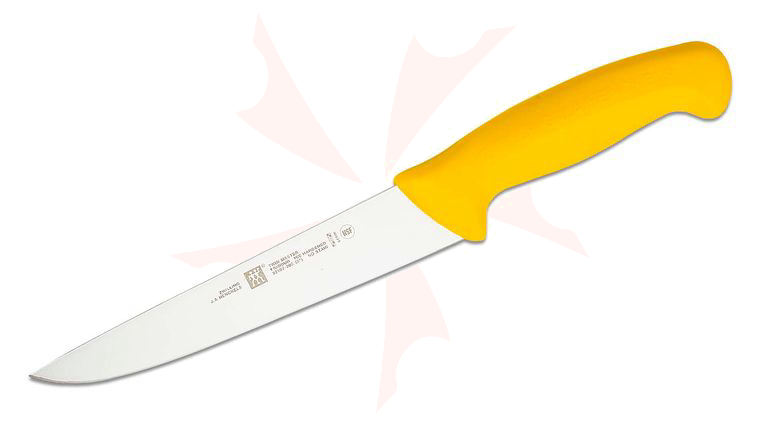 Zwilling J.A. Henckels TWIN Master 8 inch Chef's Butcher Knife, Yellow Zytel Handle