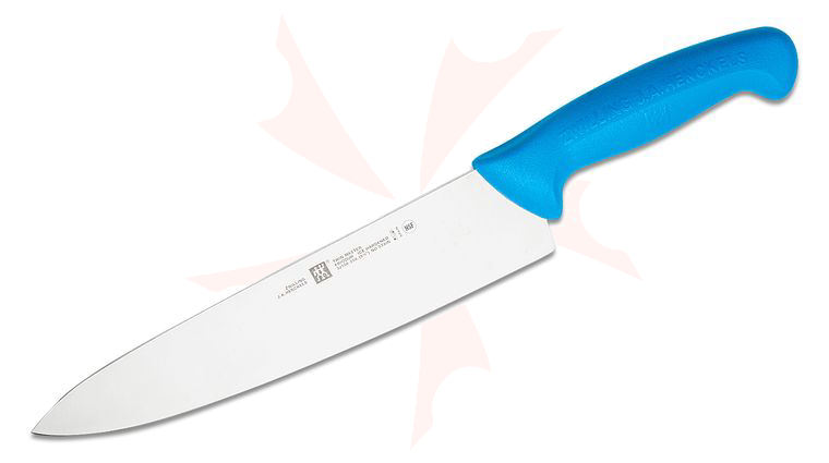 Zwilling J.A. Henckels TWIN Master 10 inch Chef's Knife, Blue Zytel Handle