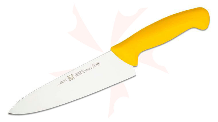 Zwilling J.A. Henckels TWIN Master 8 inch Chef's Knife, Yellow Zytel Handle