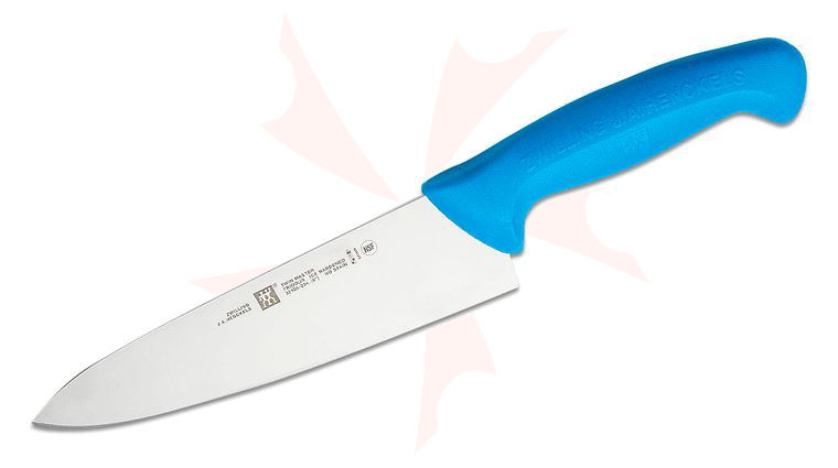 Zwilling J.A. Henckels TWIN Master 8 inch Chef's Knife, Blue Zytel Handle