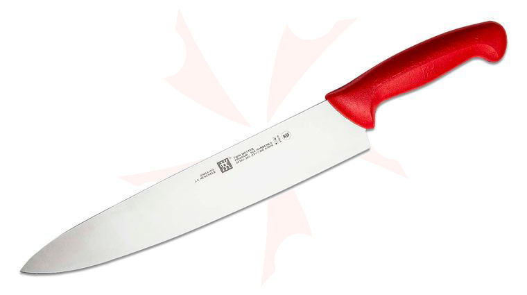 Zwilling J.A. Henckels TWIN Master 12 inch Chef's Knife, Red Zytel Handle
