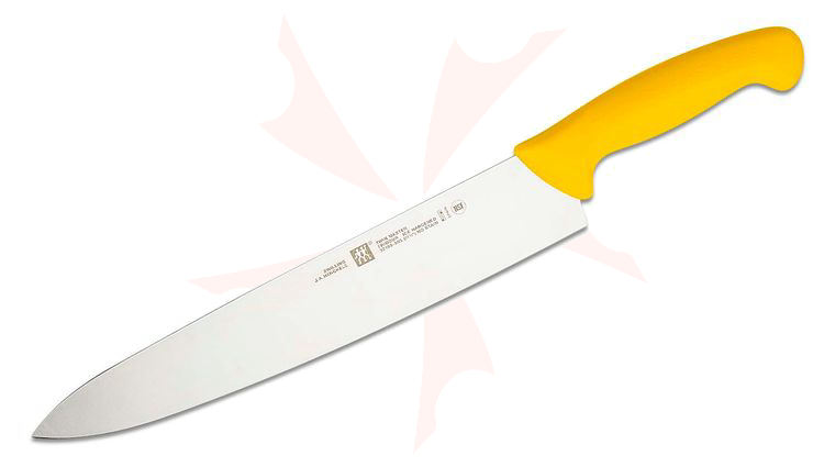 Zwilling J.A. Henckels TWIN Master 12 inch Chef's Knife, Yellow Zytel Handle