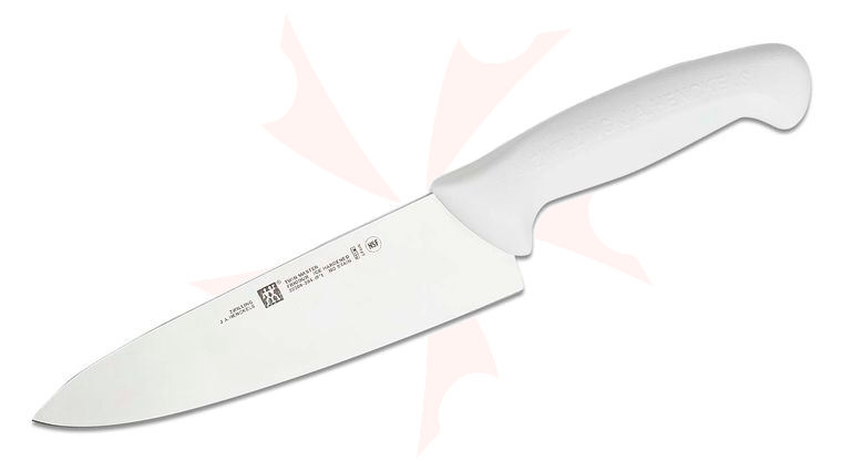 Zwilling J.A. Henckels TWIN Master 8 inch Chef's Knife, White Zytel Handle