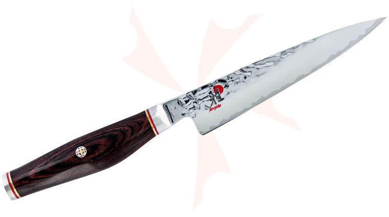 Zwilling J.A. Henckels Miyabi Kaizen Artisan 5 inch Utility Knife, Pakkawood Handle