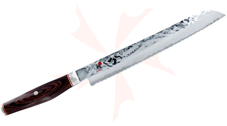 Zwilling J.A. Henckels Miyabi Kaizen Artisan 9 inch Bread Knife, Pakkawood Handle