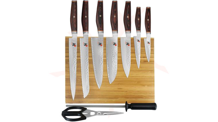 Zwilling J.A. Henckels Miyabi Kaizen Artisan 10 Piece Block Set, Pakkawood Handle