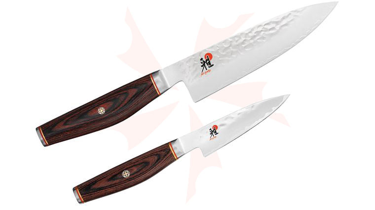 Zwilling J.A. Henckels Miyabi Kaizen Artisan 2 Piece Set, Pakkawood Handle