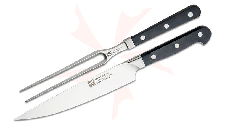 Zwilling J.A. Henckels Pro Carving Set, 8 inch Knife and 7 inch Pro 'S' Carving Fork