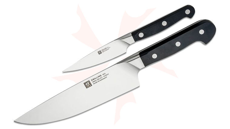 Zwilling J.A. Henckels Pro Chef's Knife Set, 4 inch Paring and 8 inch Chef's Knives