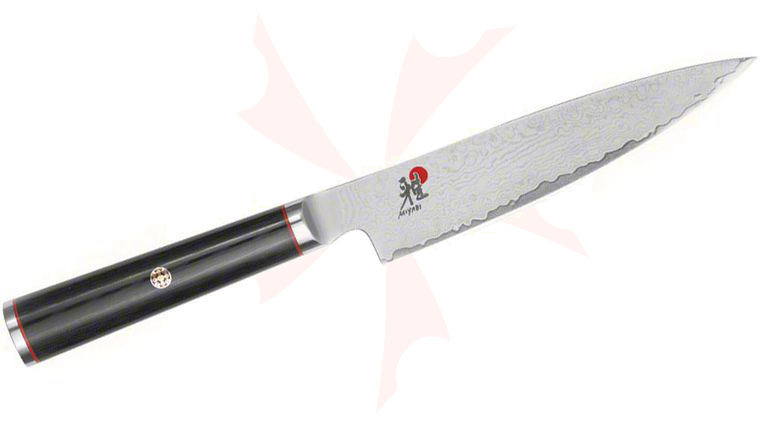 Zwilling J.A. Henckels Miyabi Kaizen 4.5 inch Paring Knife, VG10 (CMV60) Damascus Blade, Micarta Handle