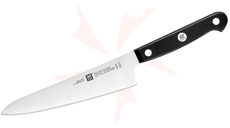 Zwilling J.A. Henckels Gourmet 5.5 inch Fine Edge Prep Knife, Black POM Handles