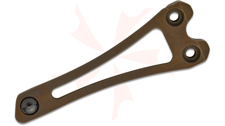 Heretic Knives Manticore Bronze Anodized Titanium Pocket Clip