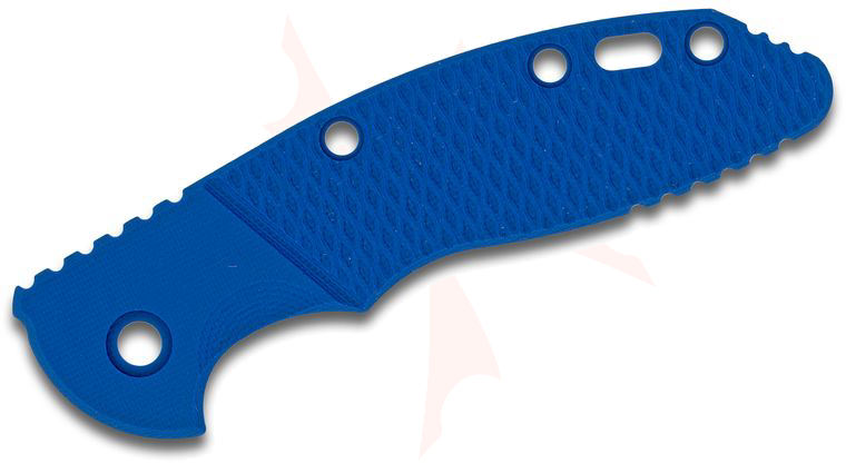 Rick Hinderer Knives Bolstered Blue G10 Scale for XM-18 3.5 inch Model