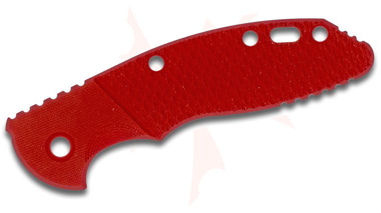 Rick Hinderer Knives Bolstered Red G10 Scale for XM-18 3.5 inch Model
