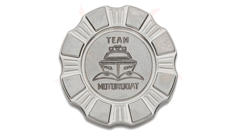 HiTex Gear Titanium Borka Team Motorboat Poker Chip