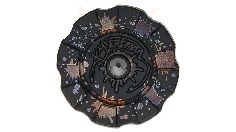 HiTex Gear Joey Feldman Faded  inchScorpio inch Titanium Poker Chip with Silicon Nitride Ceramic Eye