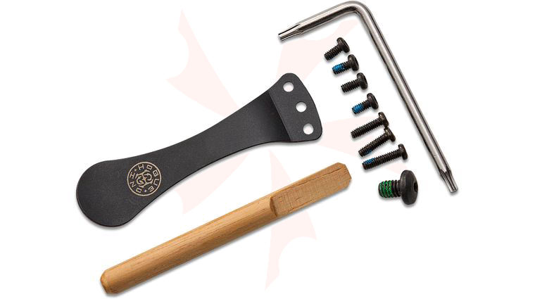 Hogue Black PVD Spoon Pocket Clip Kit