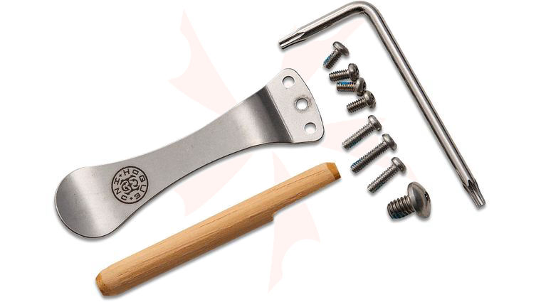 Hogue Stonewashed Spoon Pocket Clip Kit