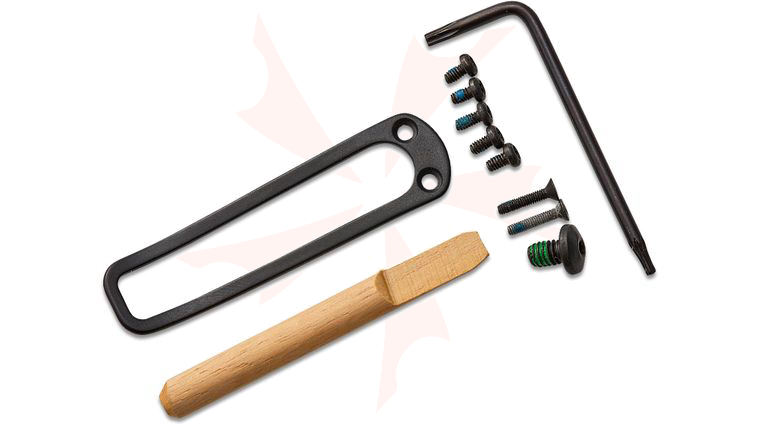 Hogue Black Cerakote Wireframe Pocket Clip Kit