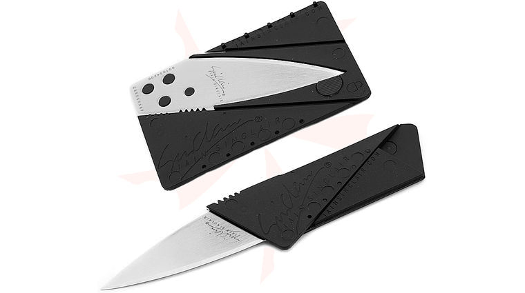 Iain Sinclair CardSharp2 Credit Card Folding Safety Knife 2.6 inch Satin Blade