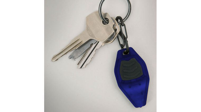 Nite Ize INOVA Microlight STS LED Light, Translucent Blue/Black, 16 Max Lumens