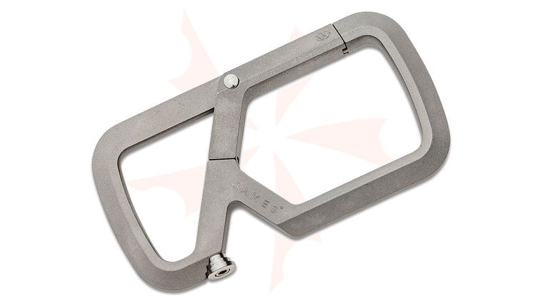 The James Brand Mehlville Mini Carabiner/Bottle Opener, Titanium