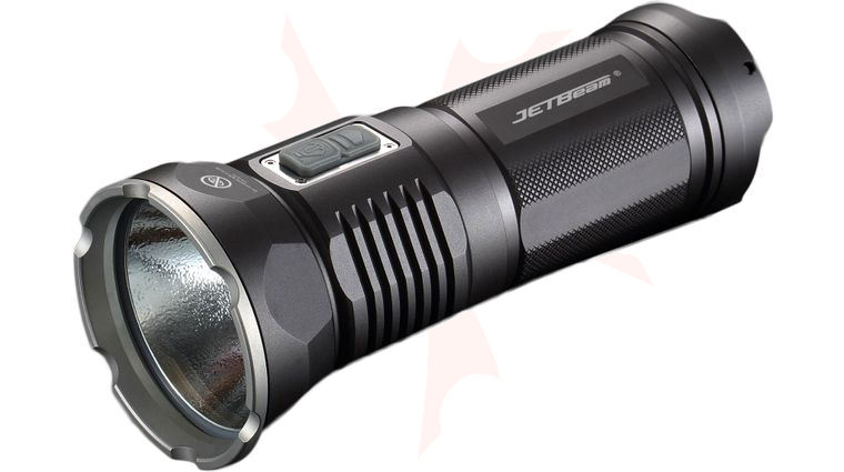 JETBeam DDR30-GT Rechargeable Aluminum LED Flashlight 4x18650, 3680 Max Lumens